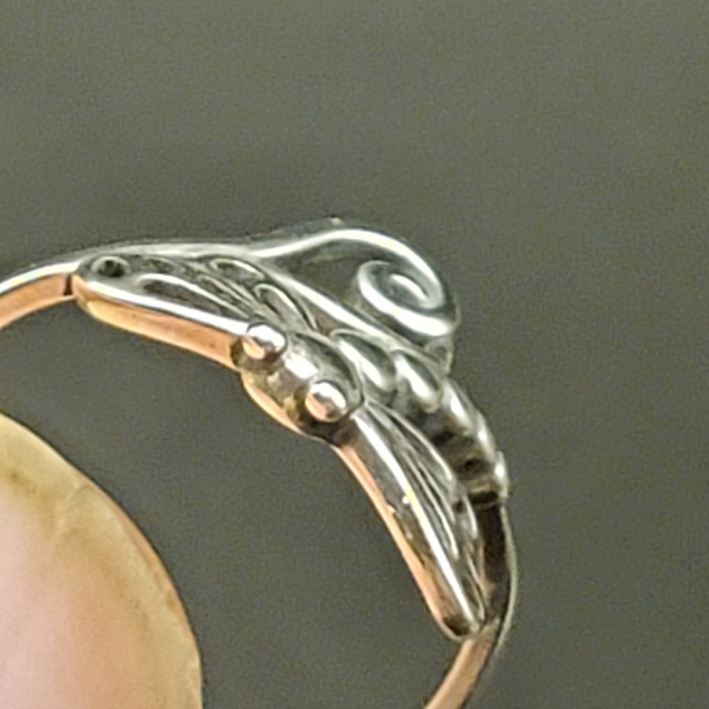 Elegant 925 Sterling Silver Womens Dragonfly Ring Size 9 - Picture 10 of 11